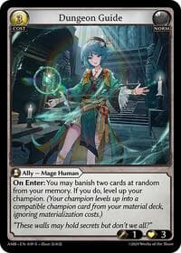 Dungeon Guide - Grand Archive TCG Mortal Ambition trading card