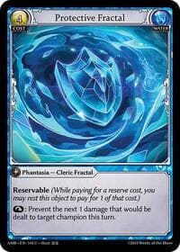 Protective Fractal - Grand Archive TCG Mortal Ambition trading card