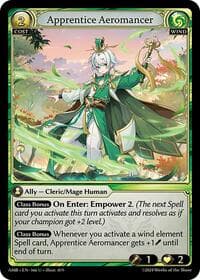 Apprentice Aeromancer - Grand Archive TCG Mortal Ambition trading card