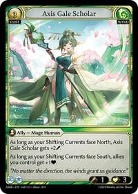Axis Gale Scholar - Grand Archive TCG Mortal Ambition trading card