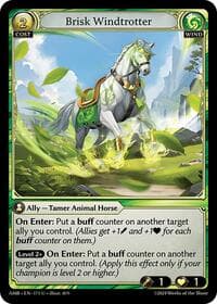 Brisk Windtrotter - Grand Archive TCG Mortal Ambition trading card