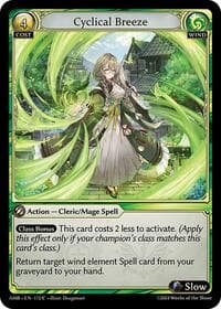 Cyclical Breeze - Grand Archive TCG Mortal Ambition trading card