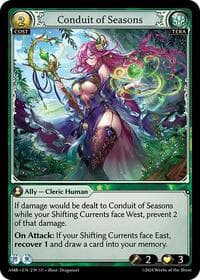 Conduit of Seasons - Grand Archive TCG Mortal Ambition trading card