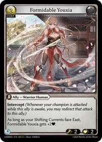 Formidable Youxia - Grand Archive TCG Mortal Ambition Starter Decks trading card
