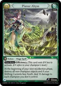 Planar Abyss - Grand Archive TCG Mortal Ambition Starter Decks trading card