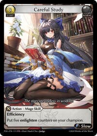 Careful Study - Grand Archive TCG Promotional Cards trading card