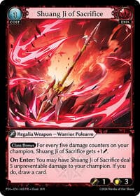 Shuang Ji of Sacrifice - Grand Archive TCG Promotional Cards trading card