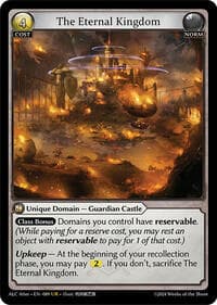The Eternal Kingdom - Grand Archive TCG Alchemical Revolution Alter Edition trading card