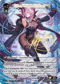 Nico, Whiplash Allure (CSR) - Grand Archive TCG Alchemical Revolution Alter Edition trading card