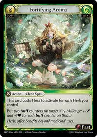 Fortifying Aroma - Grand Archive TCG Alchemical Revolution Alter Edition trading card