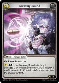 Focusing Round - Grand Archive TCG Alchemical Revolution Alter Edition trading card