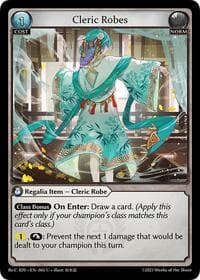 Cleric Robes - Grand Archive TCG Diao Chan Re: Collection, Idyll Corsage trading card