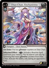 Diao Chan, Enchantress - Grand Archive TCG Diao Chan Re: Collection, Idyll Corsage trading card