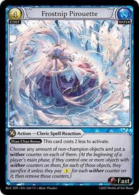 Frostnip Pirouette - Grand Archive TCG Diao Chan Re: Collection, Idyll Corsage trading card