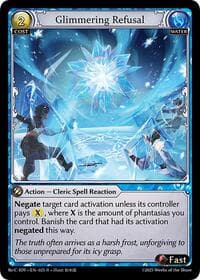 Glimmering Refusal - Grand Archive TCG Diao Chan Re: Collection, Idyll Corsage trading card