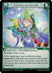 Kaleidoscope Barrette - Grand Archive TCG Diao Chan Re: Collection, Idyll Corsage trading card