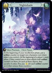 Nightshade - Grand Archive TCG Diao Chan Re: Collection, Idyll Corsage trading card