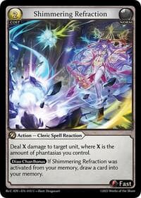 Shimmering Refraction - Grand Archive TCG Diao Chan Re: Collection, Idyll Corsage trading card
