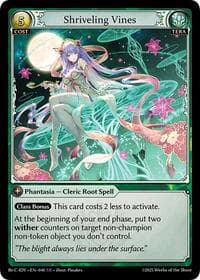Shriveling Vines - Grand Archive TCG Diao Chan Re: Collection, Idyll Corsage trading card