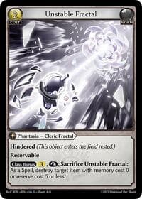 Unstable Fractal - Grand Archive TCG Diao Chan Re: Collection, Idyll Corsage trading card