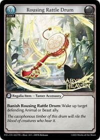 Rousing Rattle Drum - Grand Archive TCG Promotional Cards trading card
