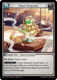 Fated Keepsake - Grand Archive TCG Guo Jia Re: Collection, Heaven’s Favored trading card