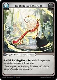 Rousing Rattle Drum - Grand Archive TCG Guo Jia Re: Collection, Heaven’s Favored trading card