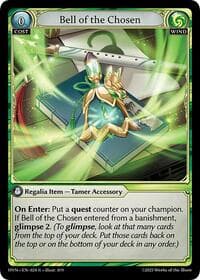 Bell of the Chosen - Grand Archive TCG Abyssal Heaven trading card