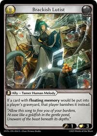 Brackish Lutist - Grand Archive TCG Abyssal Heaven trading card