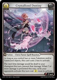 Crystallized Destiny - Grand Archive TCG Abyssal Heaven trading card