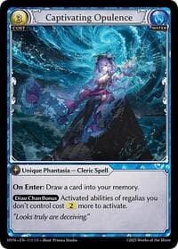 Captivating Opulence - Grand Archive TCG Abyssal Heaven trading card