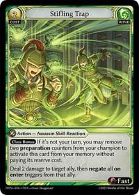 Stifling Trap - Grand Archive TCG Abyssal Heaven trading card