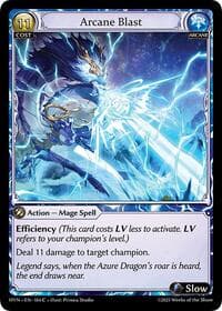 Arcane Blast - Grand Archive TCG Abyssal Heaven trading card