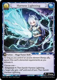 Harness Lightning - Grand Archive TCG Abyssal Heaven trading card
