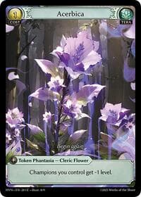 Acerbica - Grand Archive TCG Abyssal Heaven trading card