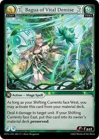 Bagua of Vital Demise - Grand Archive TCG Abyssal Heaven trading card