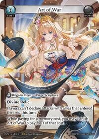 Art of War - Grand Archive TCG Abyssal Heaven trading card