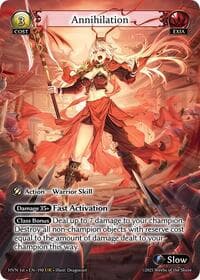 Annihilation - Grand Archive TCG Abyssal Heaven trading card