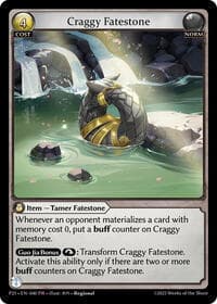 Craggy Fatestone - Grand Archive TCG Promotional Cards trading card