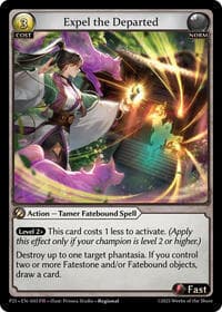 Expel the Departed - Grand Archive TCG Promotional Cards trading card