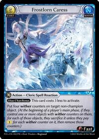 Frostlorn Caress - Grand Archive TCG Promotional Cards trading card