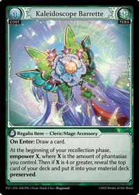 Kaleidoscope Barrette - Grand Archive TCG Promotional Cards trading card