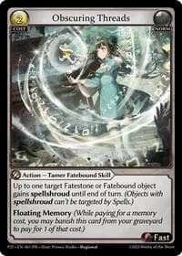 Obscuring Threads - Grand Archive TCG Promotional Cards trading card