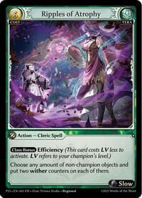 Ripples of Atrophy - Grand Archive TCG Promotional Cards trading card