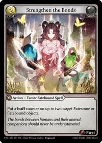 Strengthen the Bonds - Grand Archive TCG Promotional Cards trading card