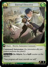 Eternal Directive - Grand Archive TCG Mercurial Heart Alter Edition trading card