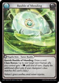 Bauble of Mending - Grand Archive TCG Silvie, Slime Sovereign Re: Collection Lite trading card