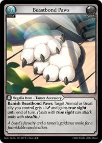 Beastbond Paws - Grand Archive TCG Silvie, Slime Sovereign Re: Collection Lite trading card
