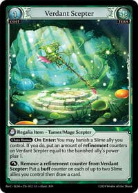 Verdant Scepter - Grand Archive TCG Silvie, Slime Sovereign Re: Collection Lite trading card
