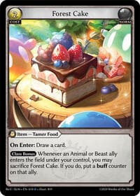 Forest Cake - Grand Archive TCG Silvie, Slime Sovereign Re: Collection Lite trading card